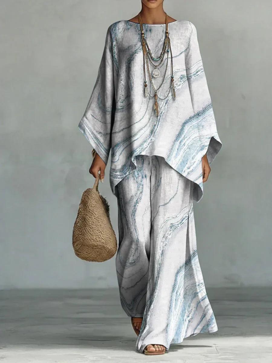 Conjunto Anaïs | Conjunto de comodidad estampado