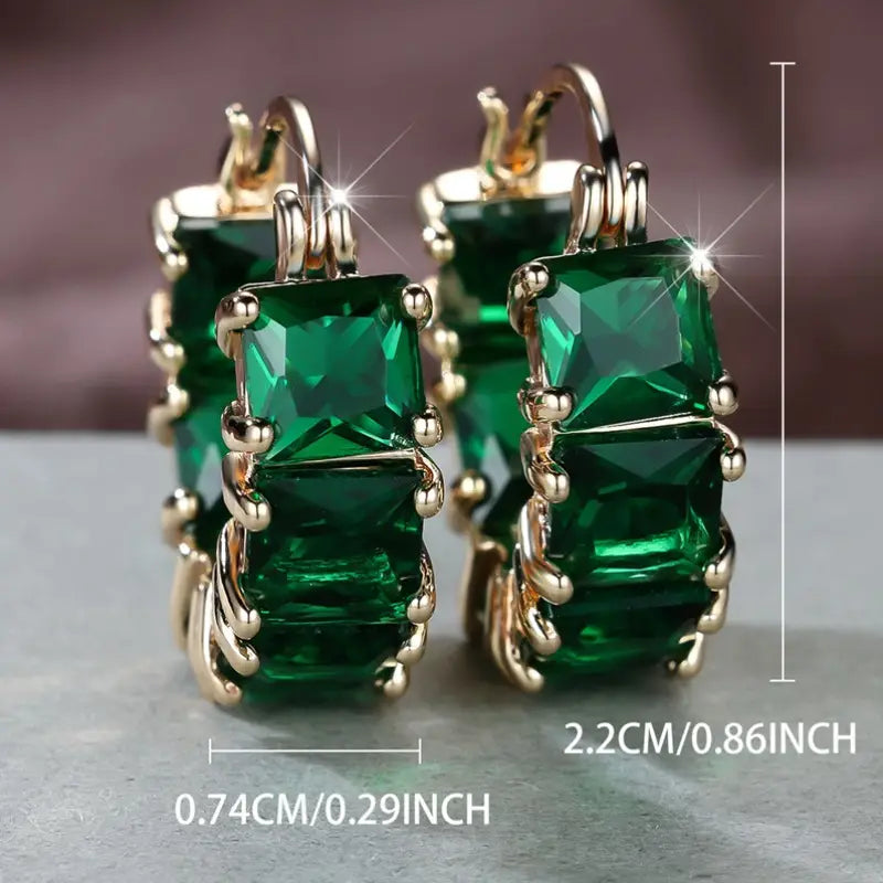 Pendientes Rowena Emeris | Dorado