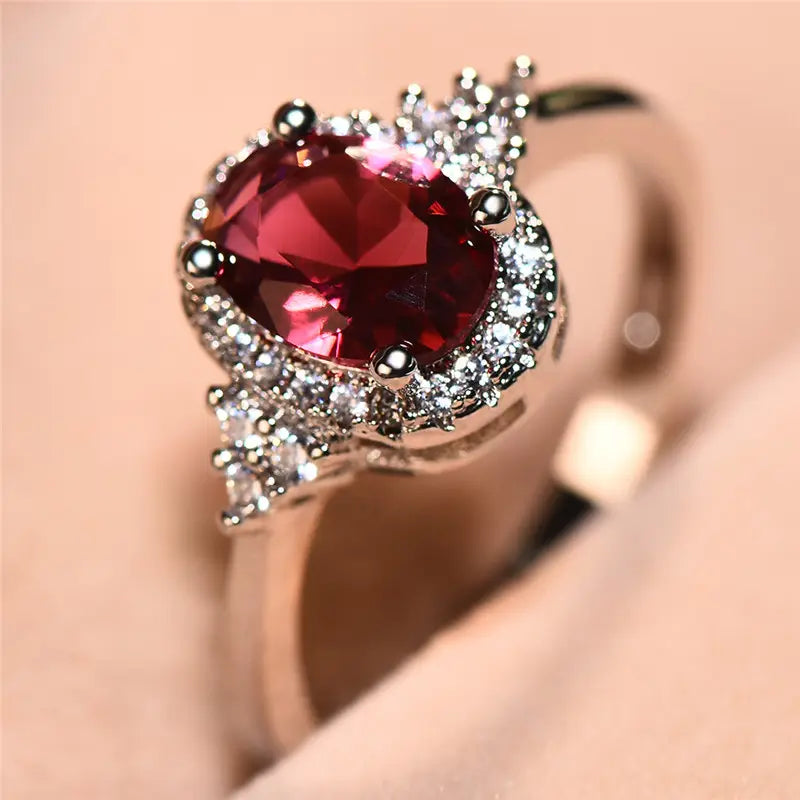 Kirelle Emberlain-ring | Hvidguld