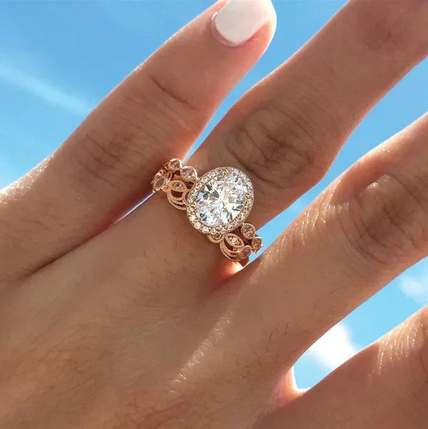 Adelina Corsaglia-ring | Hvidguld