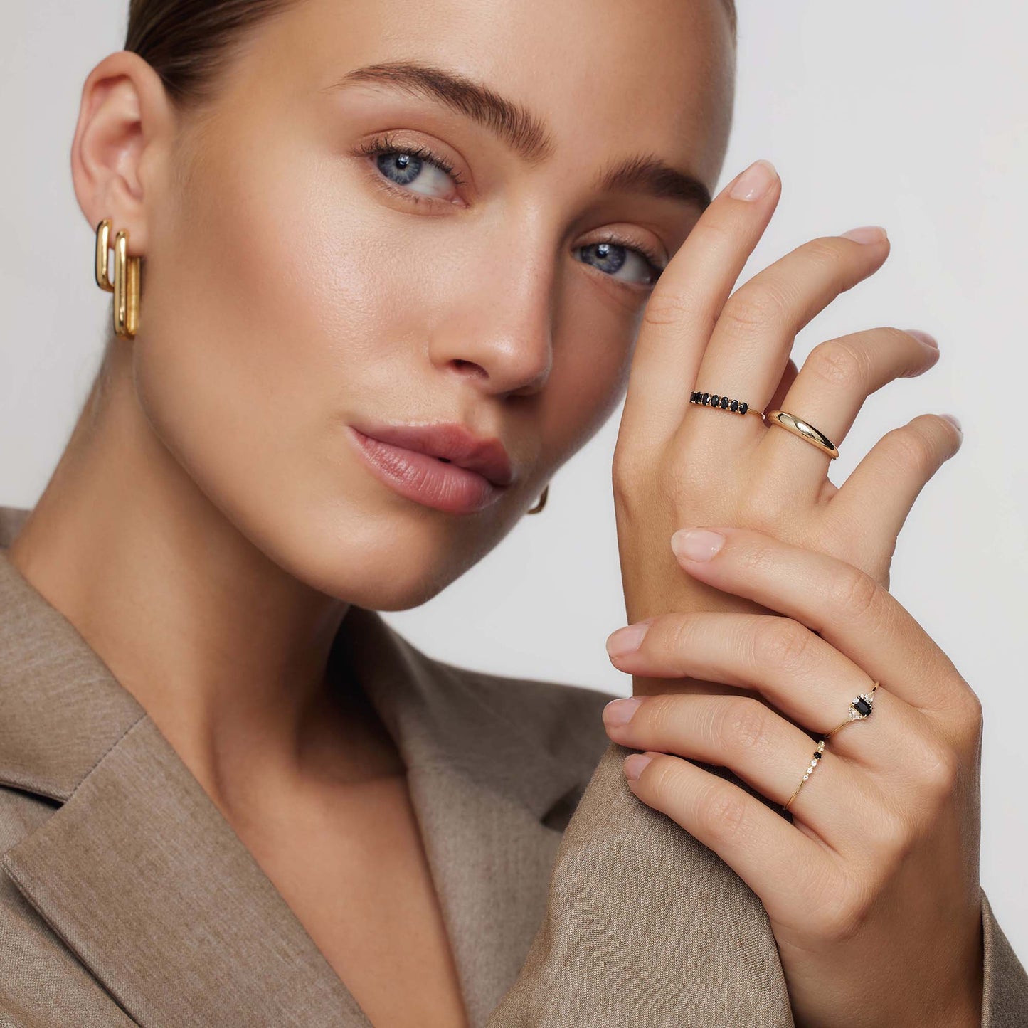 Anillo Rock Solid | Dorado
