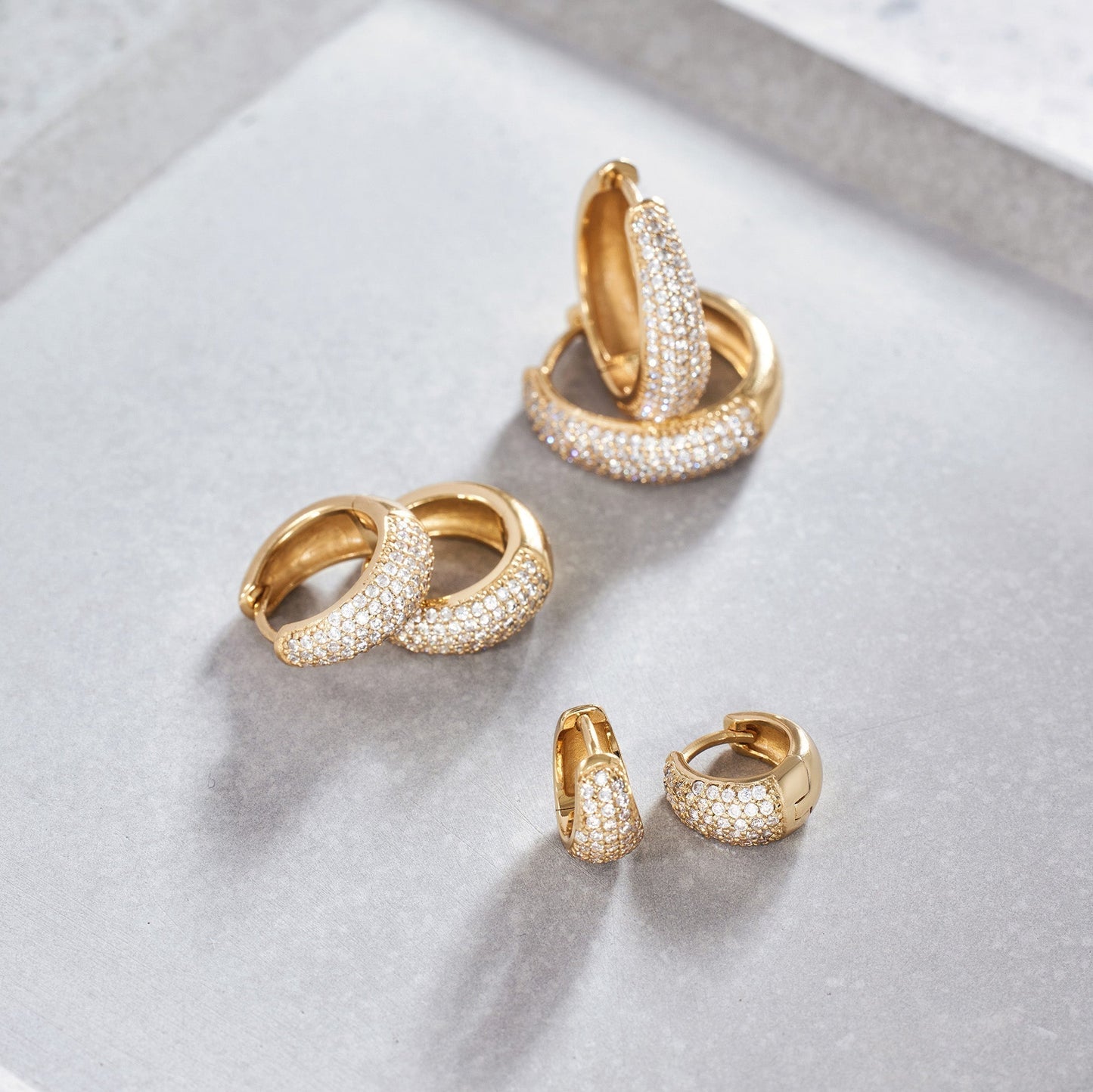 Venazelle | Øreringe 18K Guld