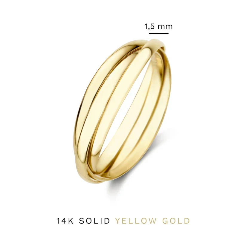 Léna Trielle-ring | Guld