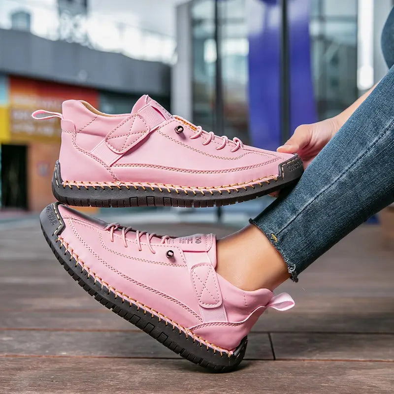 Marley Sneakers | Women's Comfortable Lightweight and Breathable Leather Sneakers