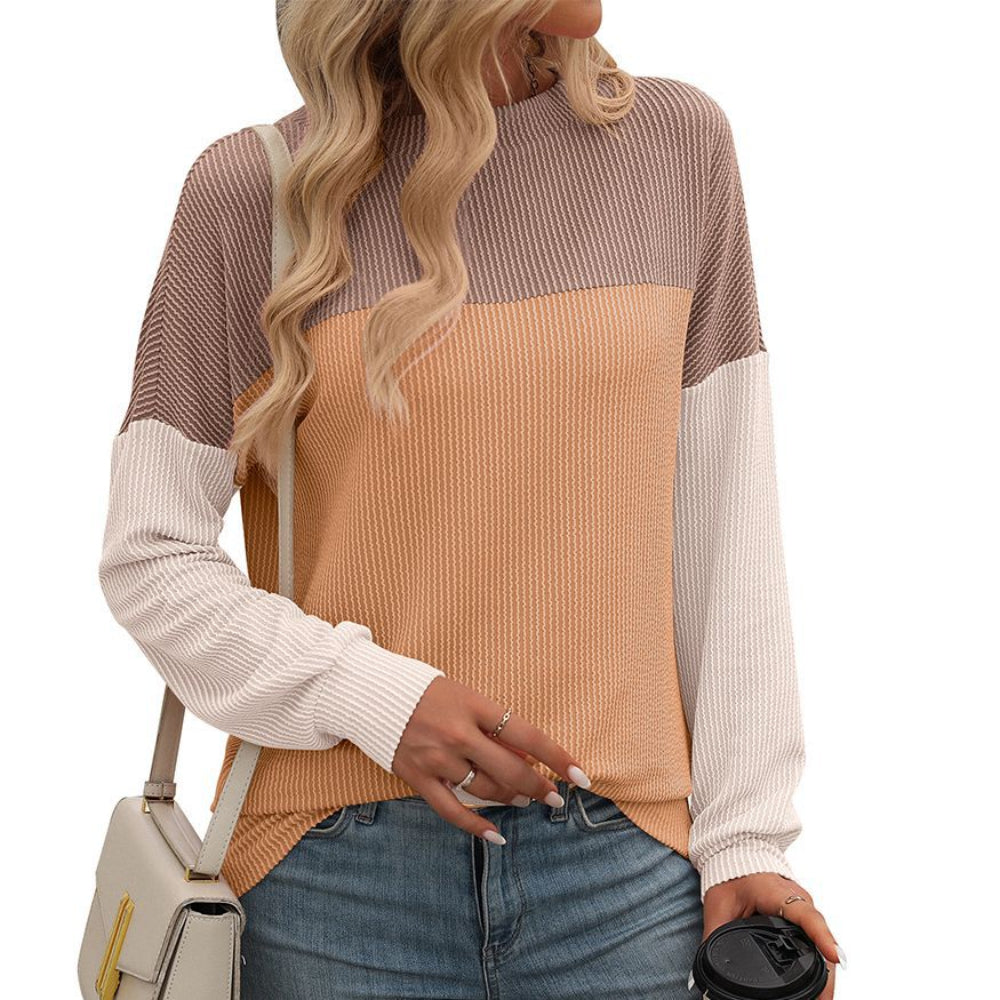 ALYSSA™ - Komfortabel crewneck-sweatshirt med lange ærmer