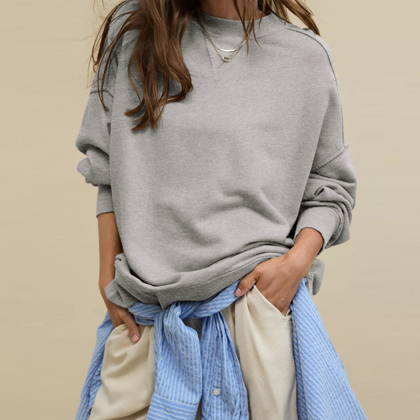 ANNE™ – Sudadera clásica de corte relajado