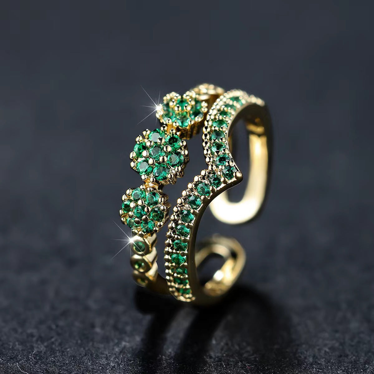 Nerisse Valgarde-ring | Guld