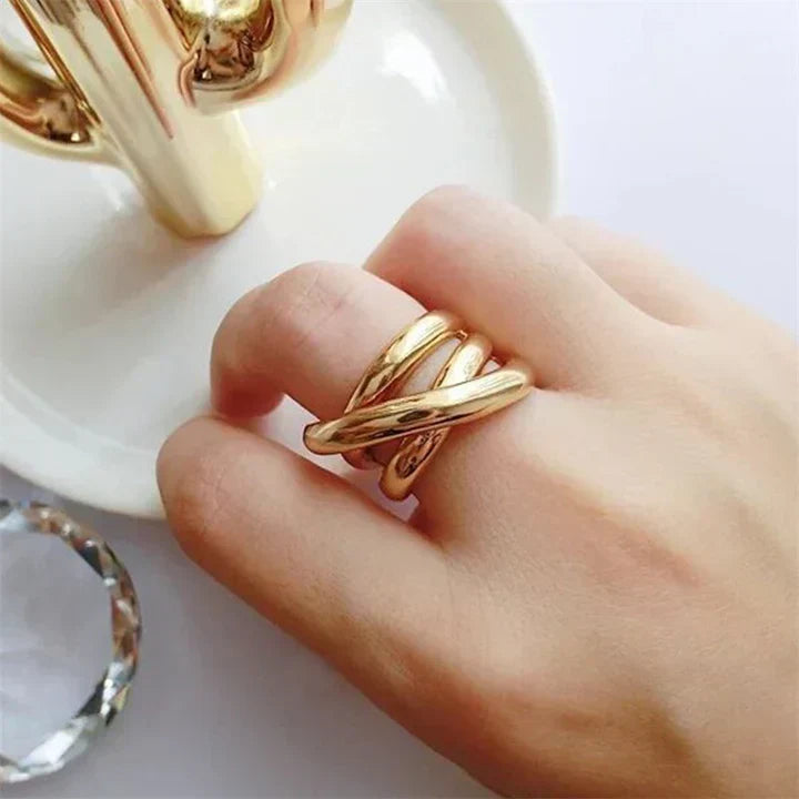 Laelia Sabiniana-ring | Guld