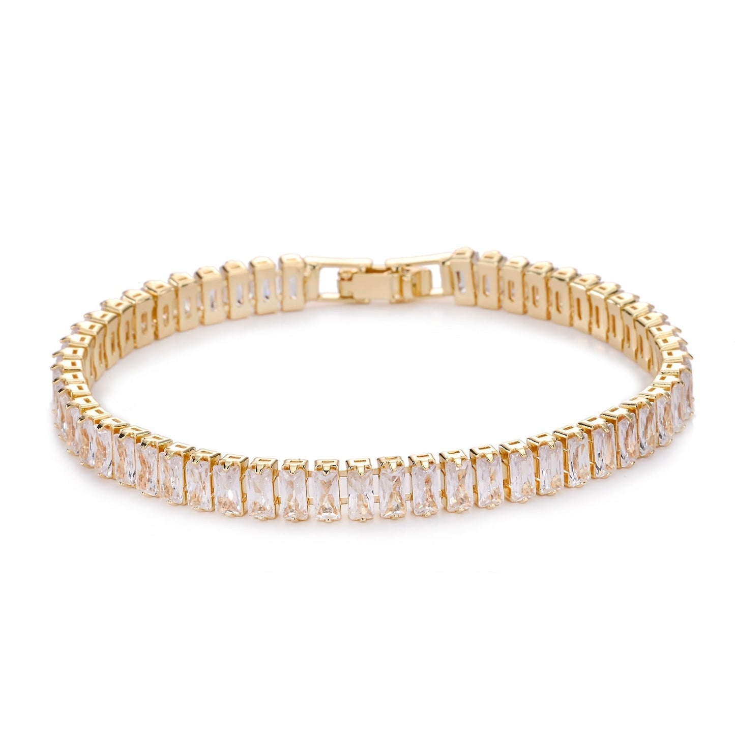 Pulsera de tenis Vertéa | Oro