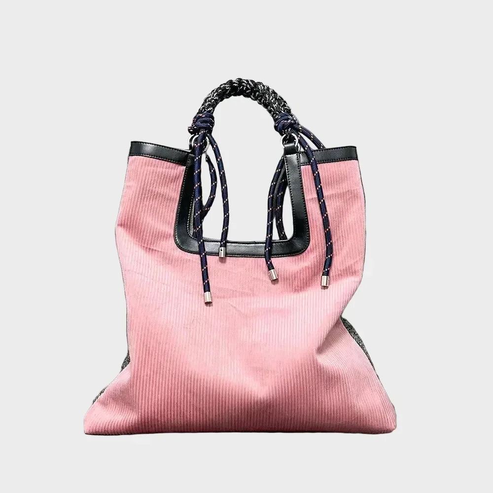 Bonendis – lædertaske i bucket-design