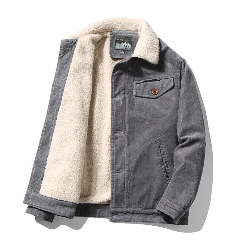 Chaqueta forrada de borreguito – Abrigo de hombre | Camden