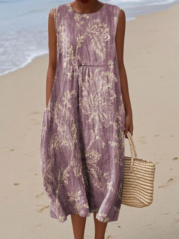 Clover | Vestido midi floral