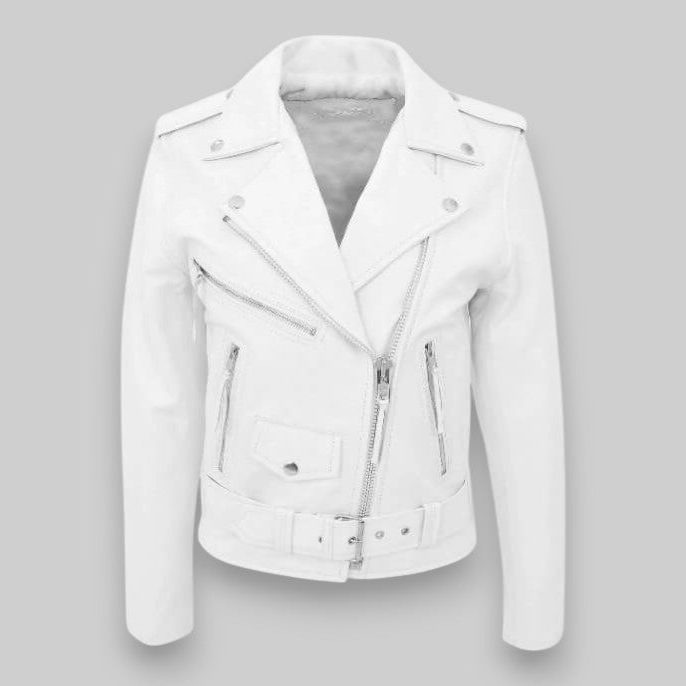 Declan | Men's Leather Double-Breasted Motorcycle Jacket