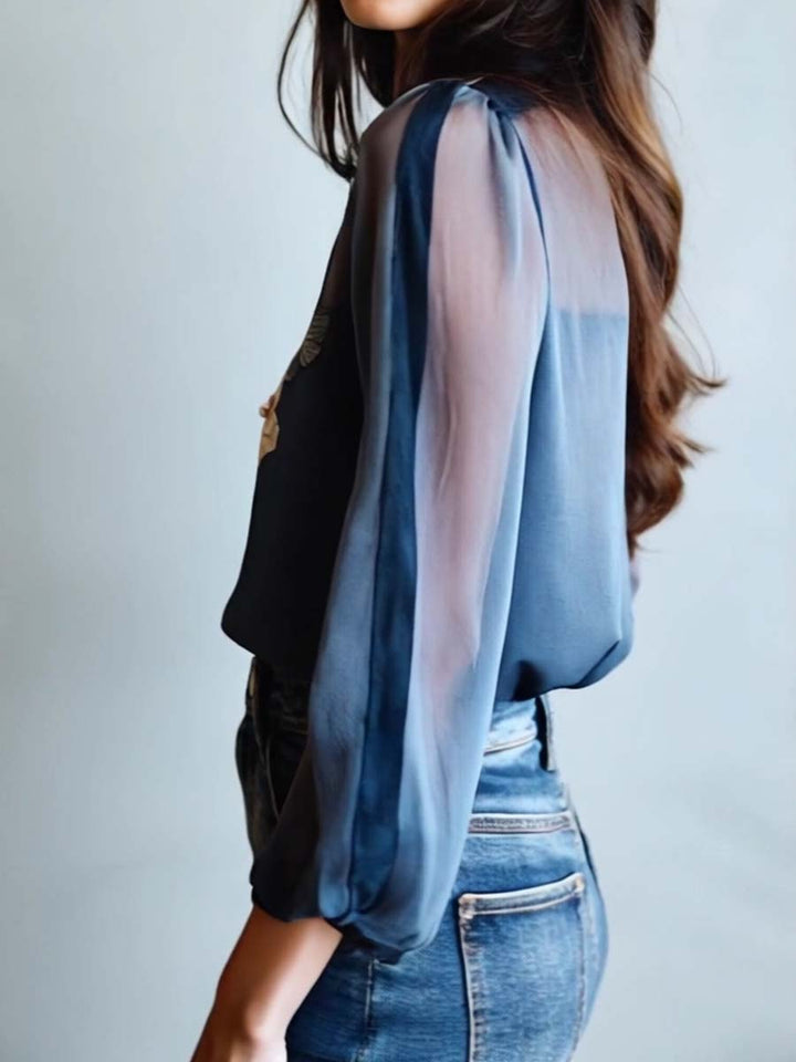 Blusa Feminina Floral Boho Chic