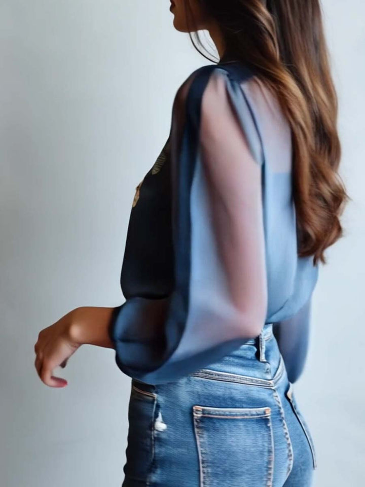 Blusa Feminina Floral Boho Chic