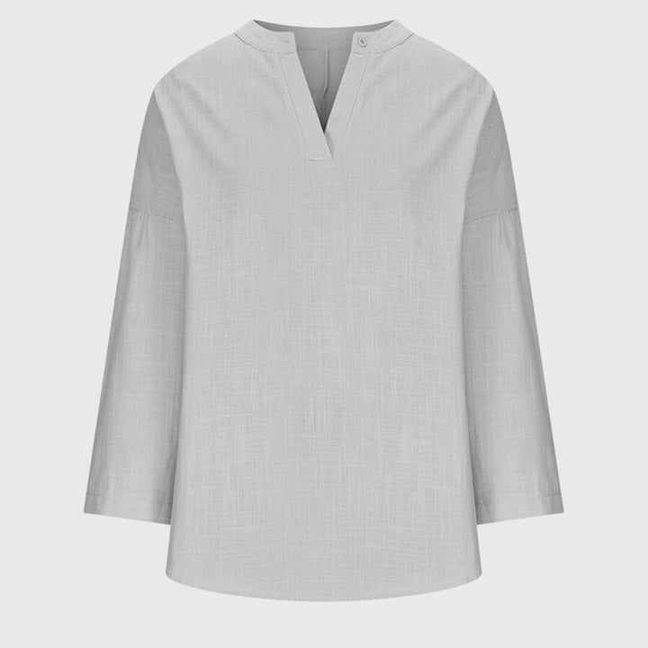Lenara™ | Camisa de Playa Elegante y Fluida