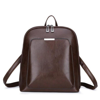 Mochila Clásica con Doble Cremallera - Diseño Elegante