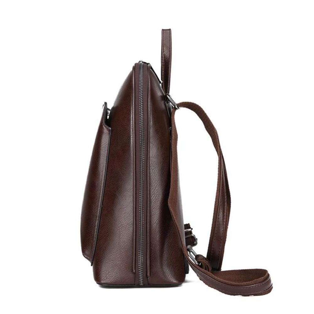 Mochila Clásica con Doble Cremallera - Diseño Elegante