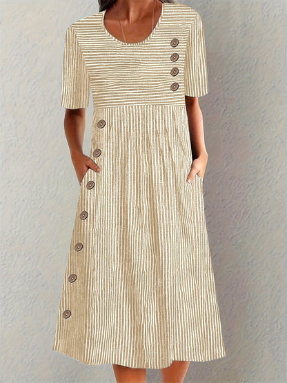 Sofia ™ | Gestreiftes Sommerkleid
