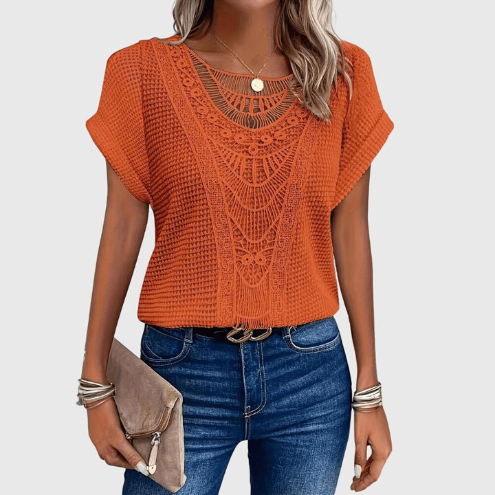Pearl™ | Blusa elegante estilo Ibiza
