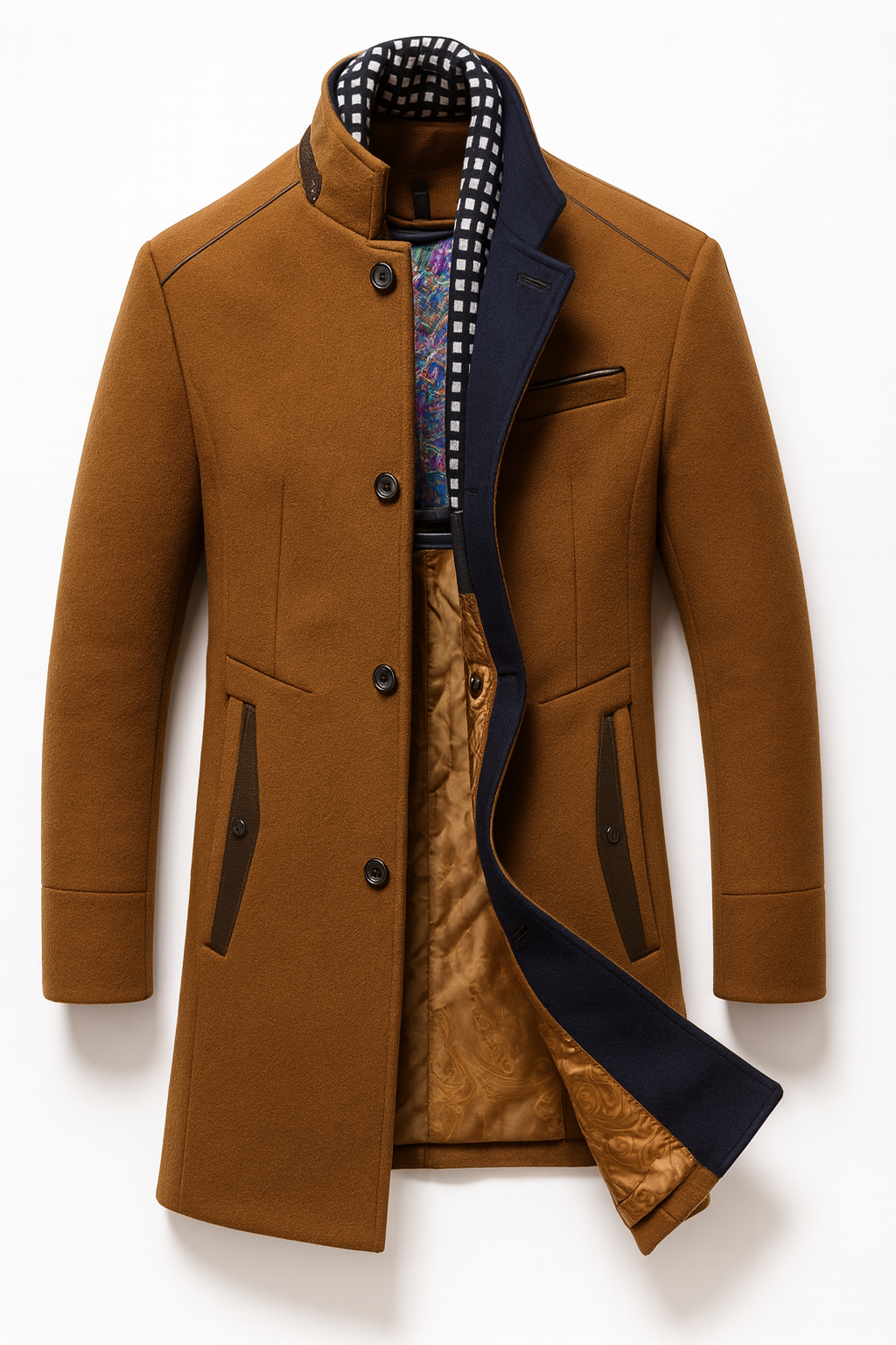 Raffi - Wool Blend Overcoat