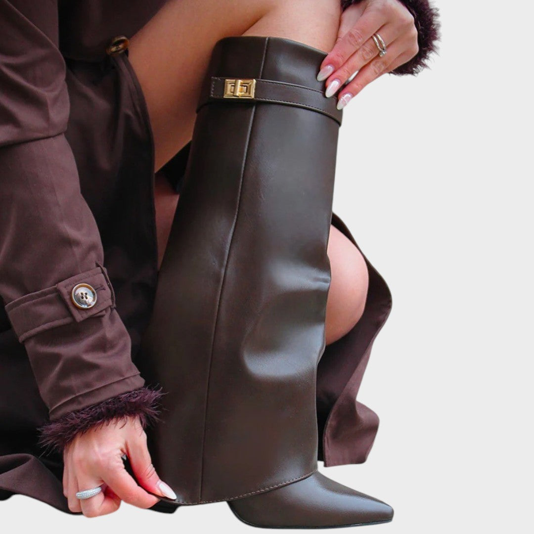 Luna | Botas altas de cuero
