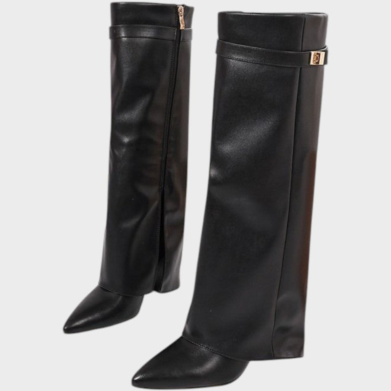 Luna | Botas altas de cuero