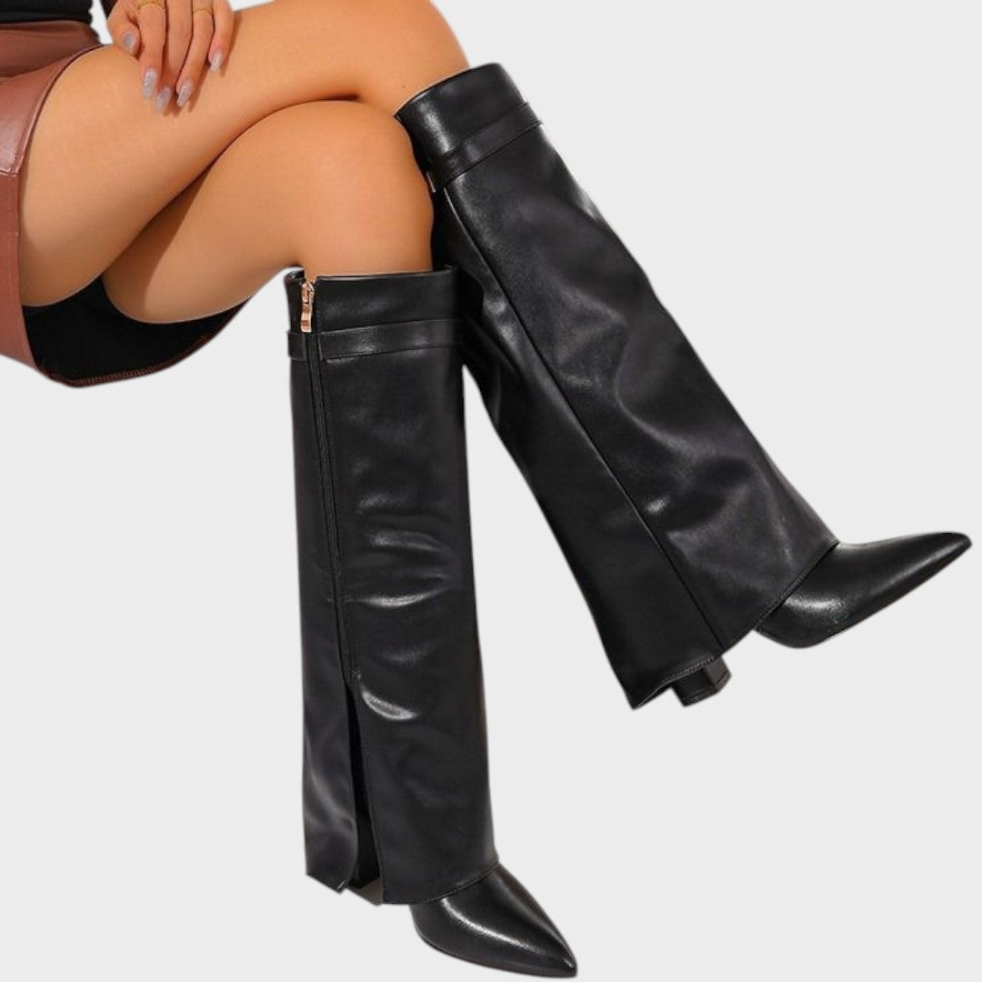 Luna | Botas altas de cuero