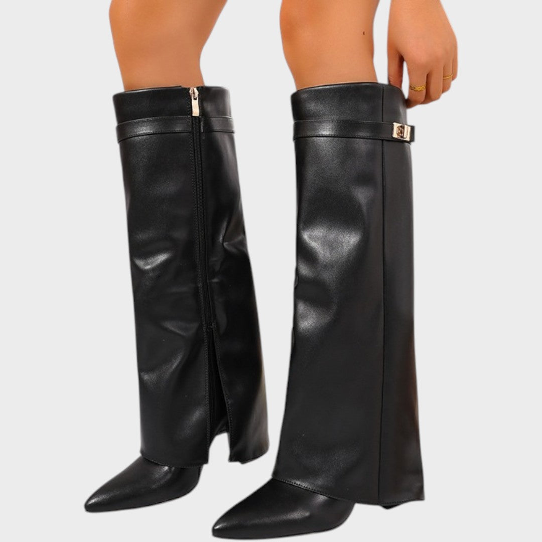 Luna | Botas altas de cuero