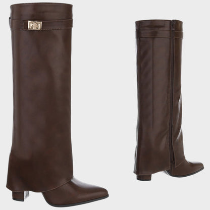 Luna | Botas altas de cuero