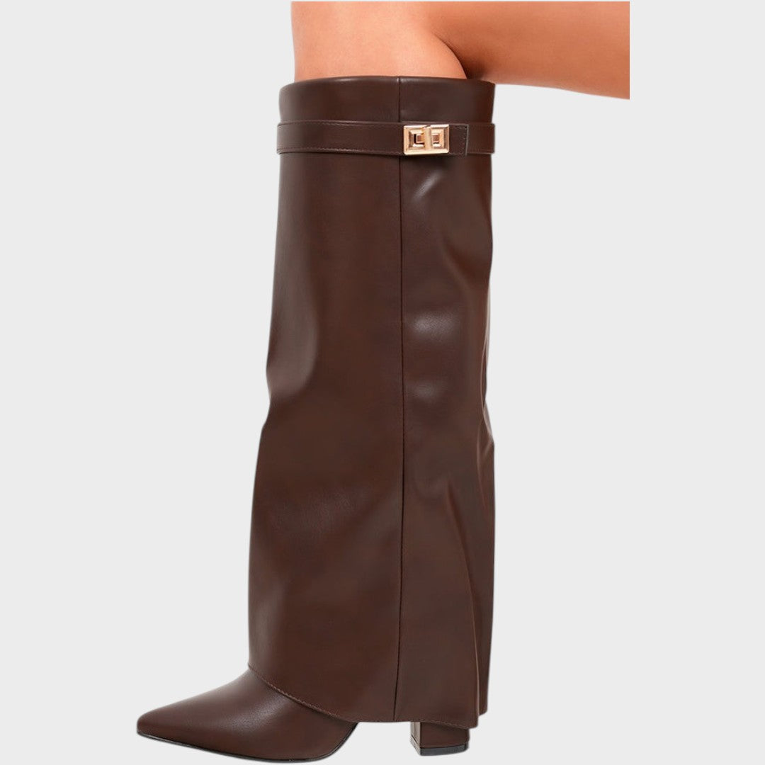 Luna | Botas altas de cuero