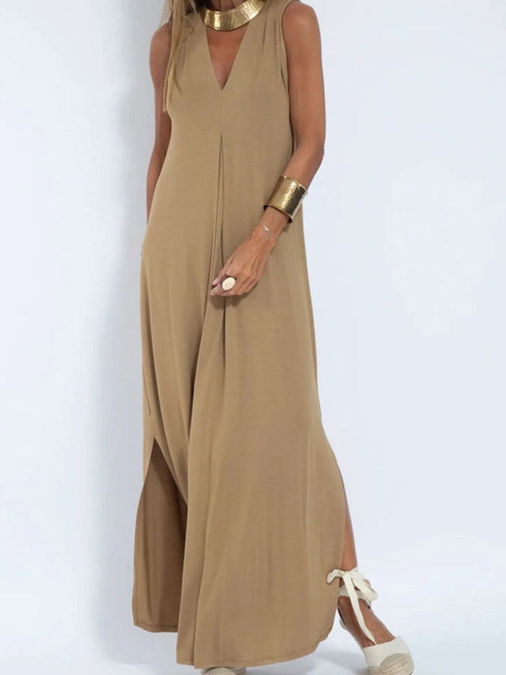 Ariella | Maxikleid mit V-Ausschnitt