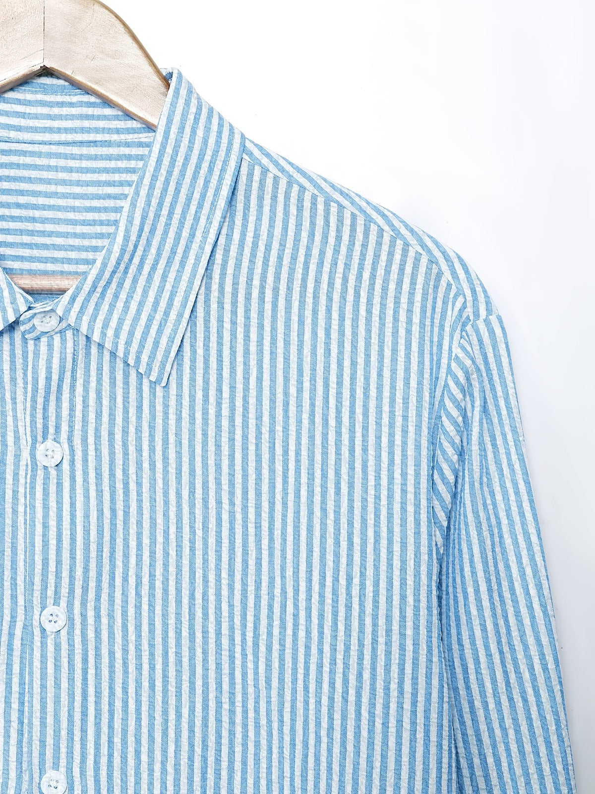 Wes | Men's Striped Long Sleeve Shirt