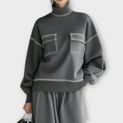 Elyana | Conjunto minimalista chic de dos piezas