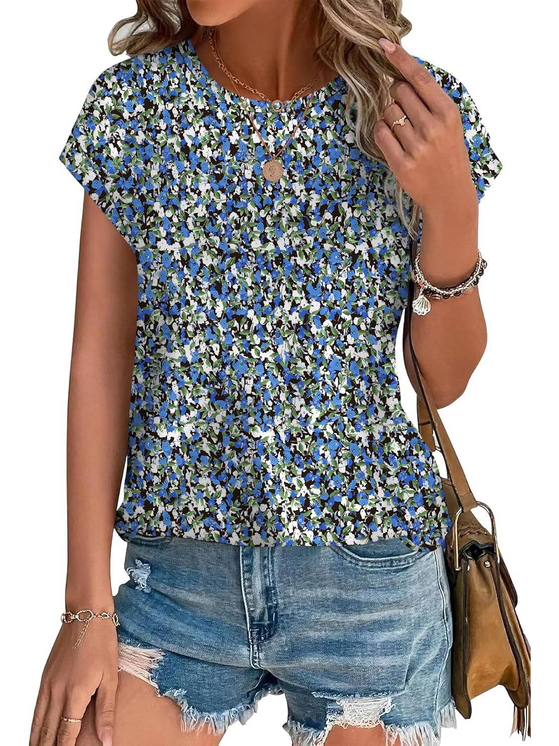 Necie | Schicke bedruckte Bluse