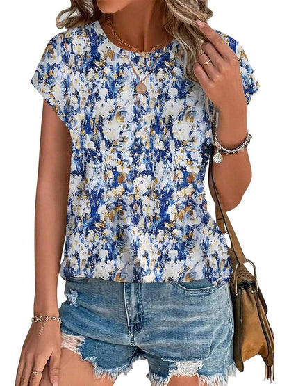 Necie | Schicke bedruckte Bluse