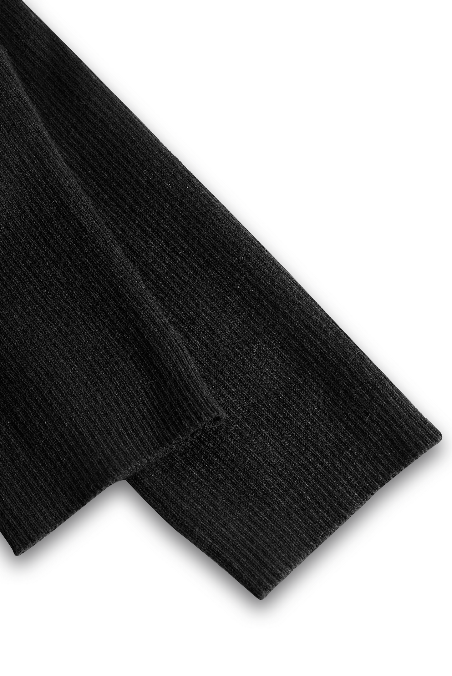 Vestido maxi feminino de tricô, justo, com decote em V e mangas longas (sem cinto)