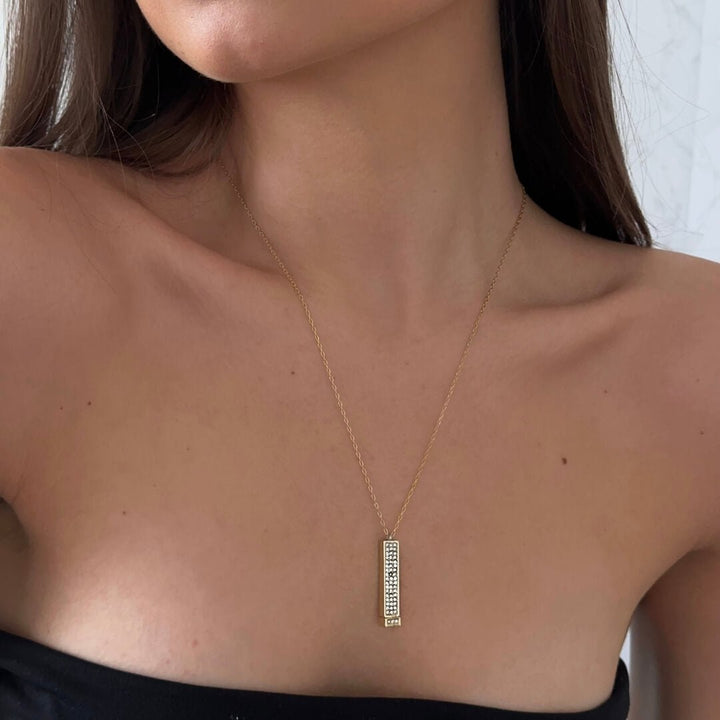 Collar barra Forever Love "Te Amo"
