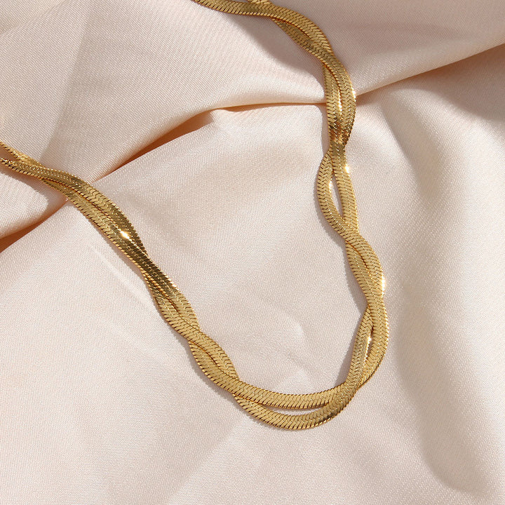 Madiorelle | Bracelete Torcido em Ouro 18K
