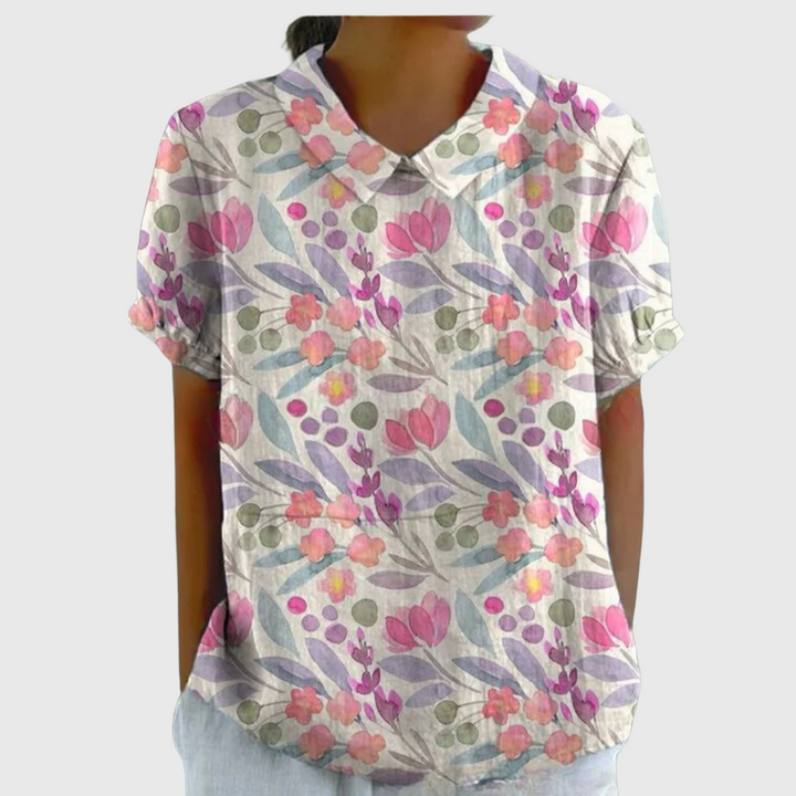 Emma | Blusa Floral para o Dia a Dia