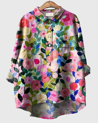 Valeria™ - Bluse med blomsterprint