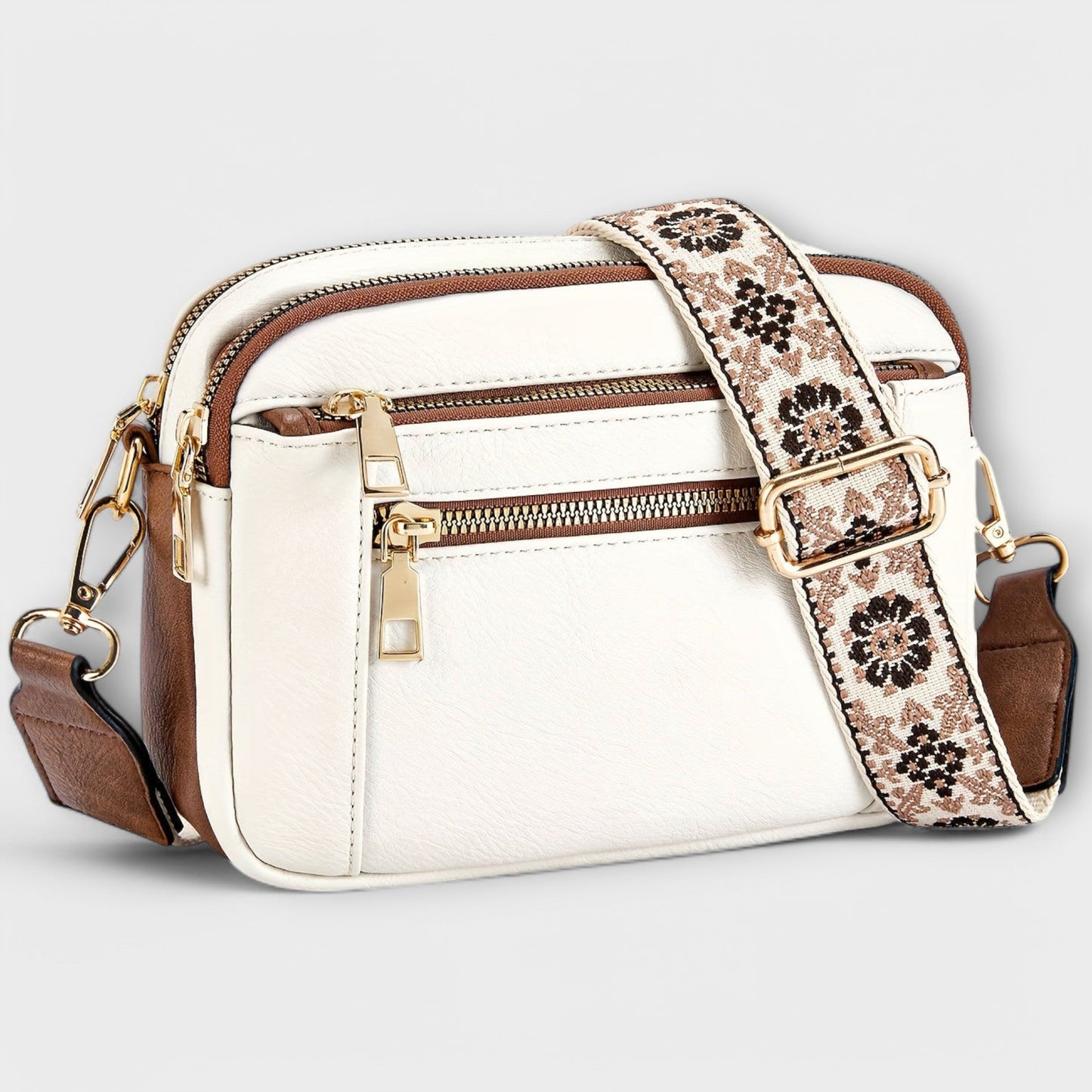 Elain - bolso bandolera de cuero vegano
