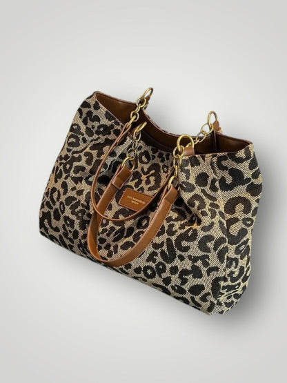 Leonara | Tragetasche mit Leopardenmuster