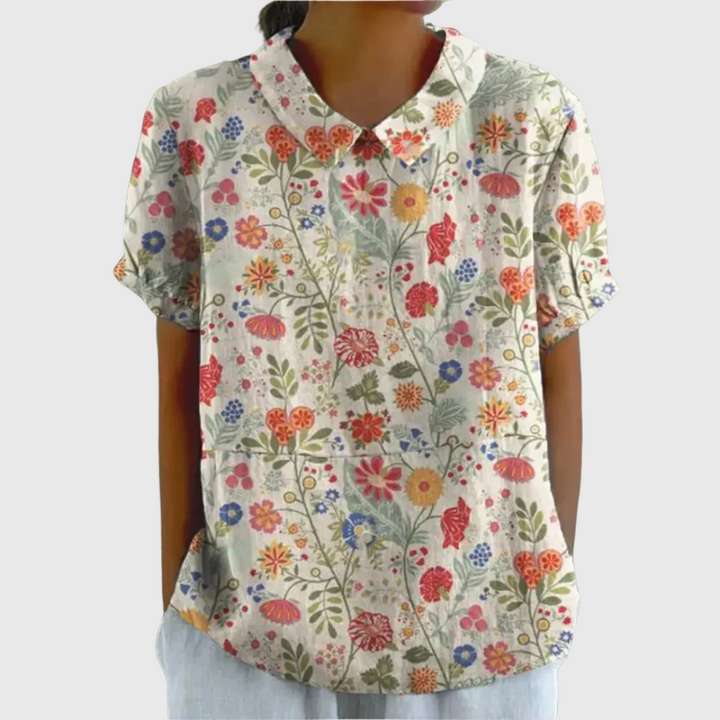 Emma | Blusa Floral para o Dia a Dia