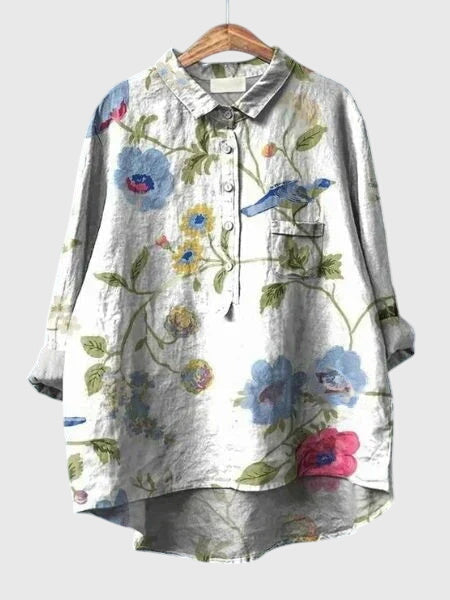 Valeria™ - Bluse med blomsterprint