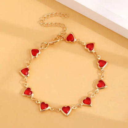 Pulsera Ophelyra Garnetelle | Dorado