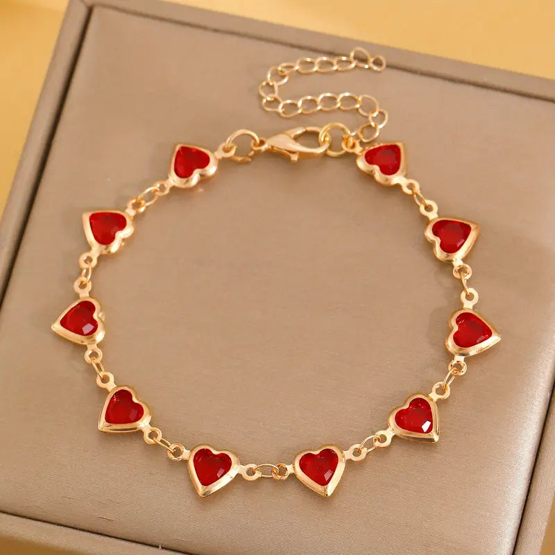 Pulsera Ophelyra Garnetelle | Dorado