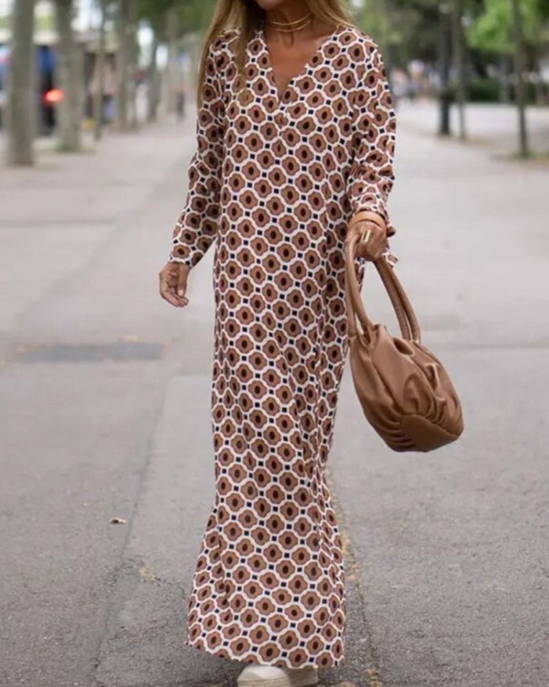 Chloe | Afslappet maxikjole