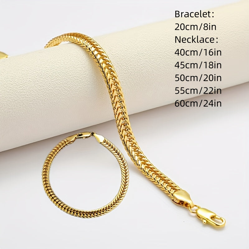 Conjunto de Colar e Pulseira Luxuosos Cauda de Peixe