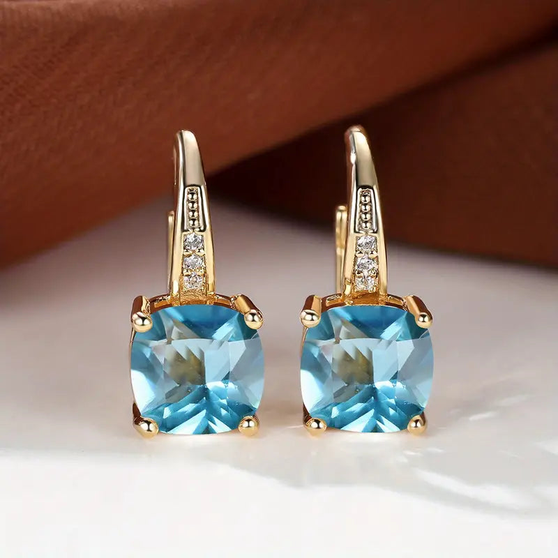 Mystische Steinohrringe | Gold